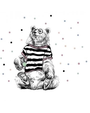 “Lolli Bear” Wall Decal