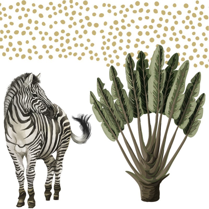 “Fabulous Jungle” Wall Decal