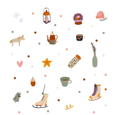 “A Winter Child” Wall Decal 2