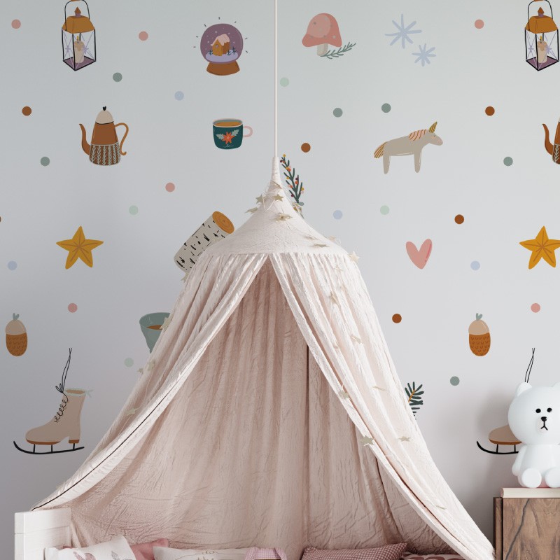 “A Winter Child” Wall Decal