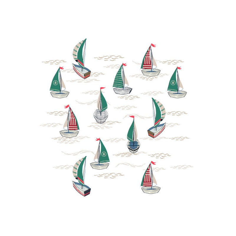 "Boat Race" Wall Decal "Boat Race" Wall Decal