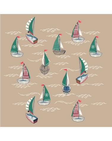 "Boat Race" Wall Decal